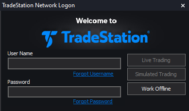 TradeStation account login